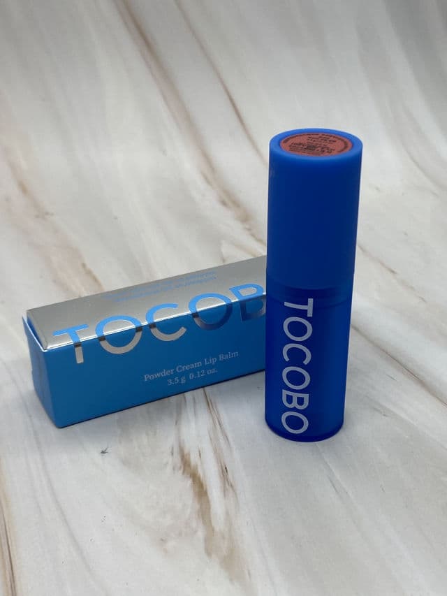 Tocobo Powder Cream Lip Balm 031 Rose Burn  review photo by Sharonspendstoomuch