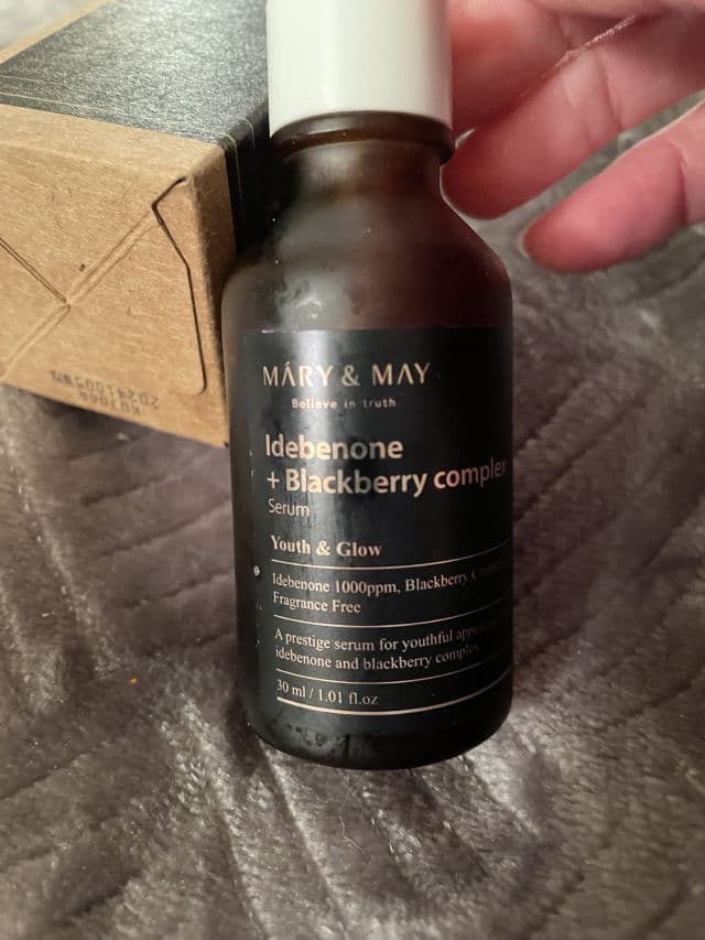 Idebenone + Blackberry Complex Serum product review