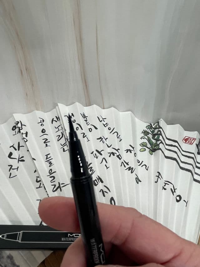 MACQUEEN Waterproof Pen Eyeliner review photo by Sharonspendstoomuch