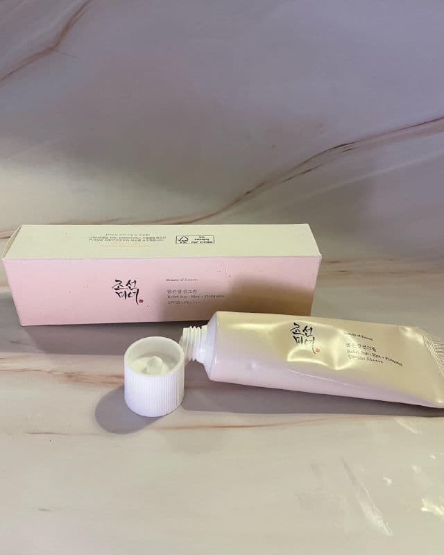 Relief Sun Rice + Probiotics SPF50+ PA++++ product review