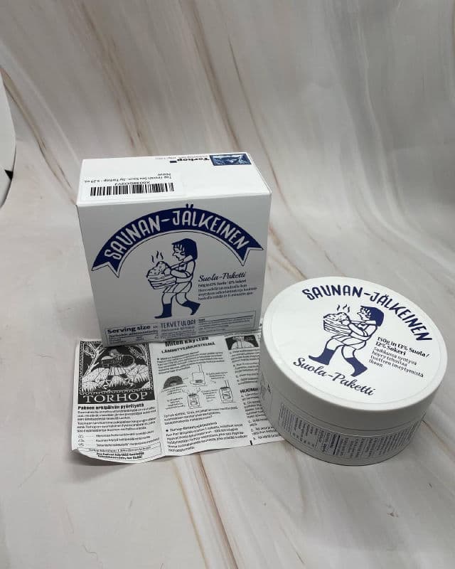 Torhop Saunan Heating Salt Facial Mask  review photo by Sharonspendstoomuch