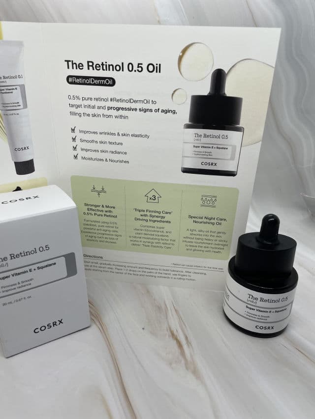 COSRX The Retinol 0.5 Serum review photo by Sharonspendstoomuch
