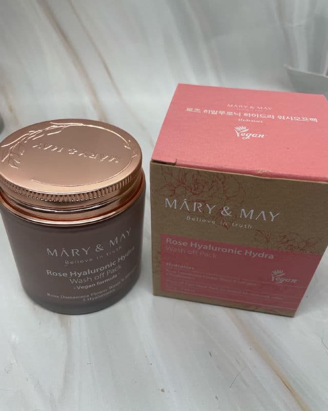 Mary&May Rose Hyaluronic Hydra Wash Off Mask Pack review photo by Sharonspendstoomuch