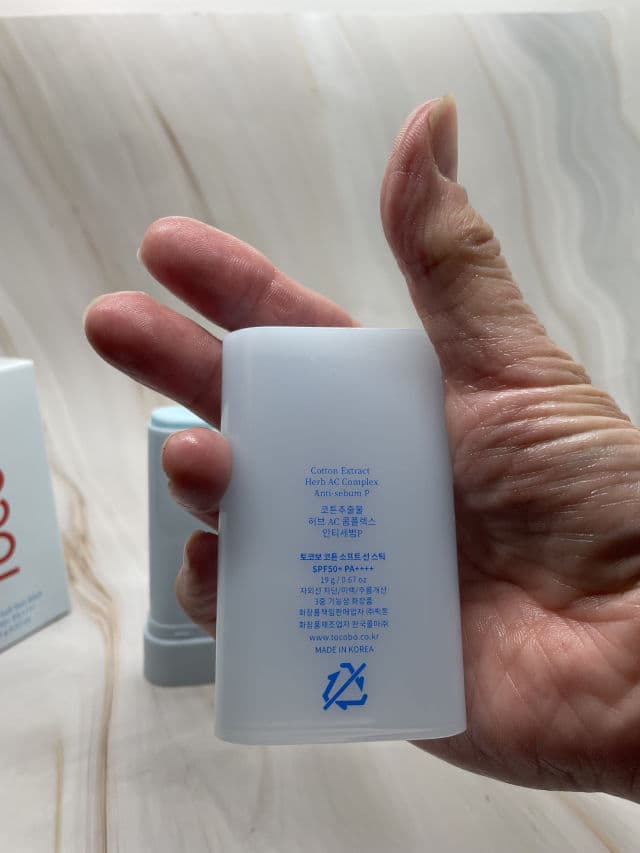 Tocobo Cotton Soft Sun Stick SPF50+ PA++++ review photo by Sharonspendstoomuch