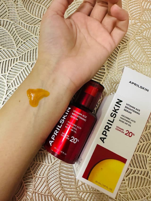 APRIL SKIN 20% Vitamin A.C.E. Brightening Serum review photo by Demi16
