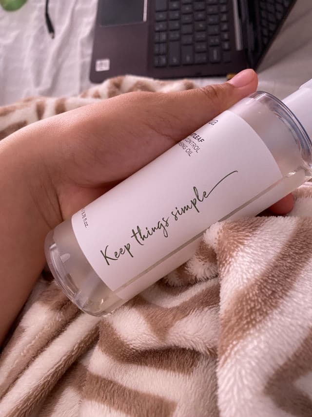 Heartleaf Pore Control Cleansing Oil product review