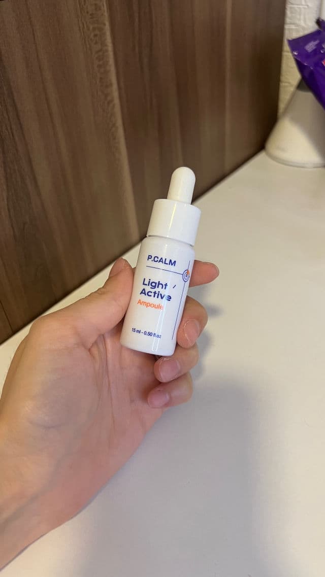 P.CALM Light Active Ampoule review photo by glowdia