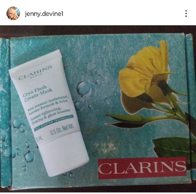 Clarins Cryo-Flash Cream Mask review photo by jenzy2009