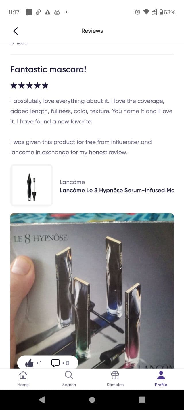 Lancome Le 8 Hypnose Mascara review photo by jenzy2009