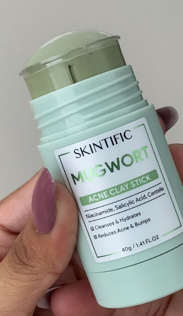 Skintific Mugwort Anti Pores & Acne Clay Mask Stick review photo by Alianne