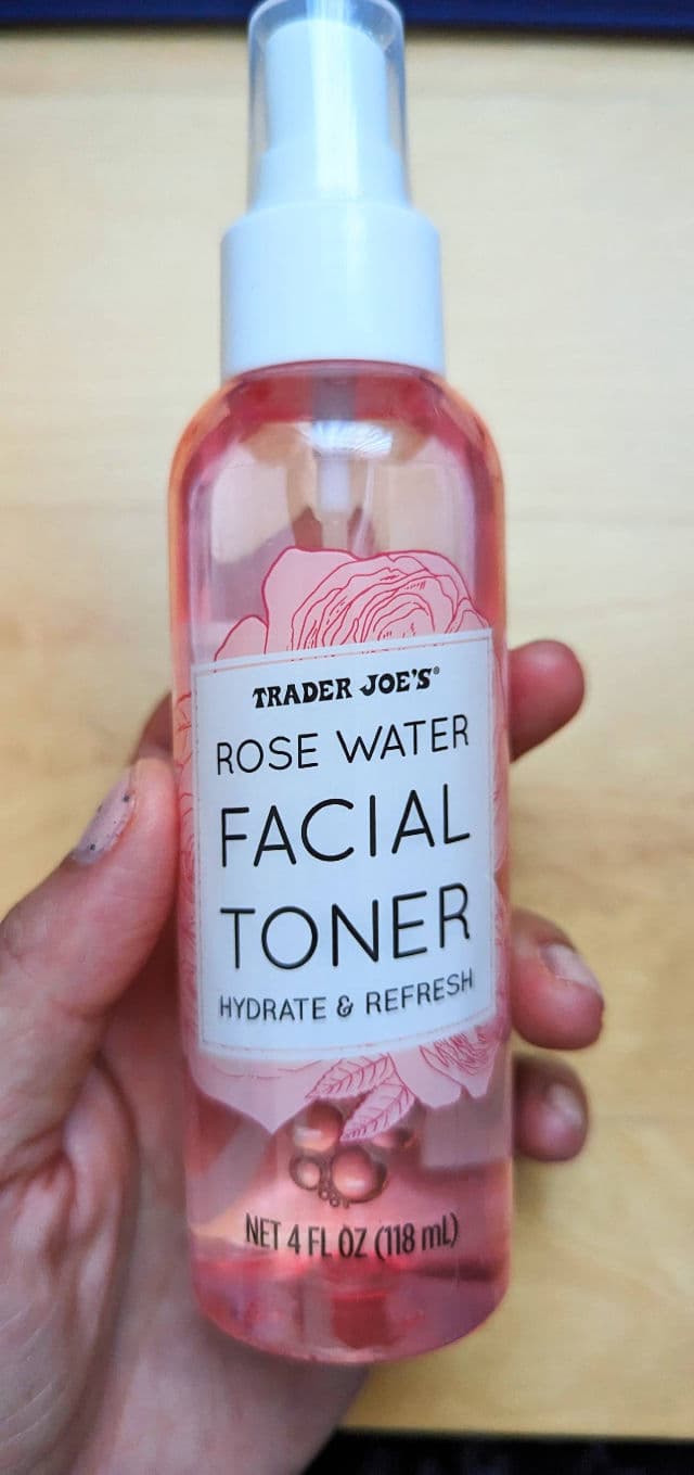 Trader Joe's Rose Water Facial Toner review photo by LookOverThere