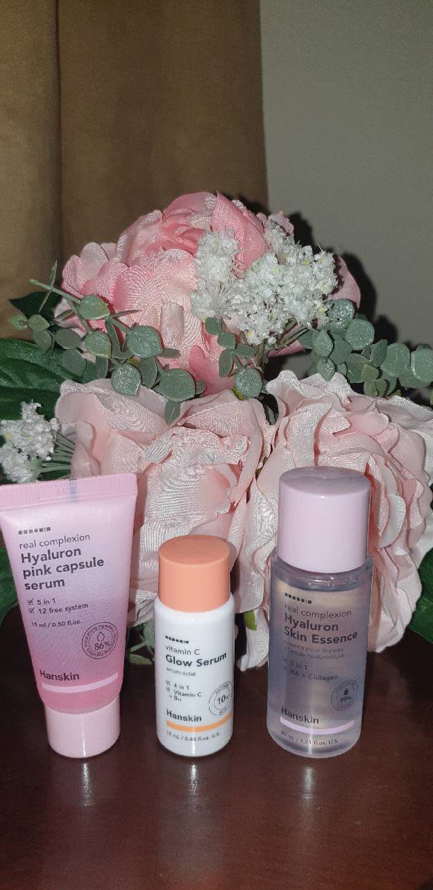 HANSKIN Hyaluron Pink Capsule Serum review photo by Moanaa