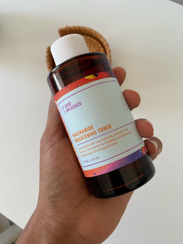 Niacinamide Brightening Toner product review