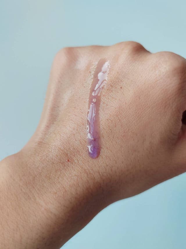 Bellflower Azulene Daily Calming Serum review photo by kaoriskincarejournal