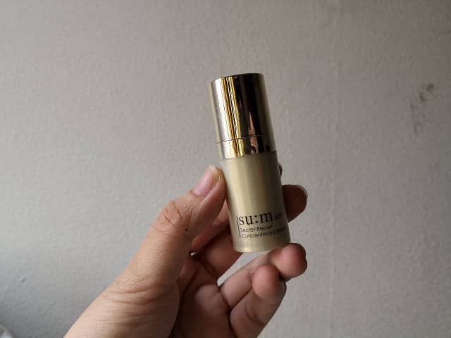 SU:M37 Secret Repair Concentrate Serum review photo by kaoriskincarejournal
