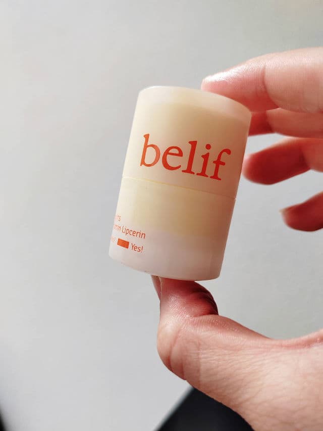 belif Super Knights Multi Vitamin Lipcerin  review photo by kaoriskincarejournal