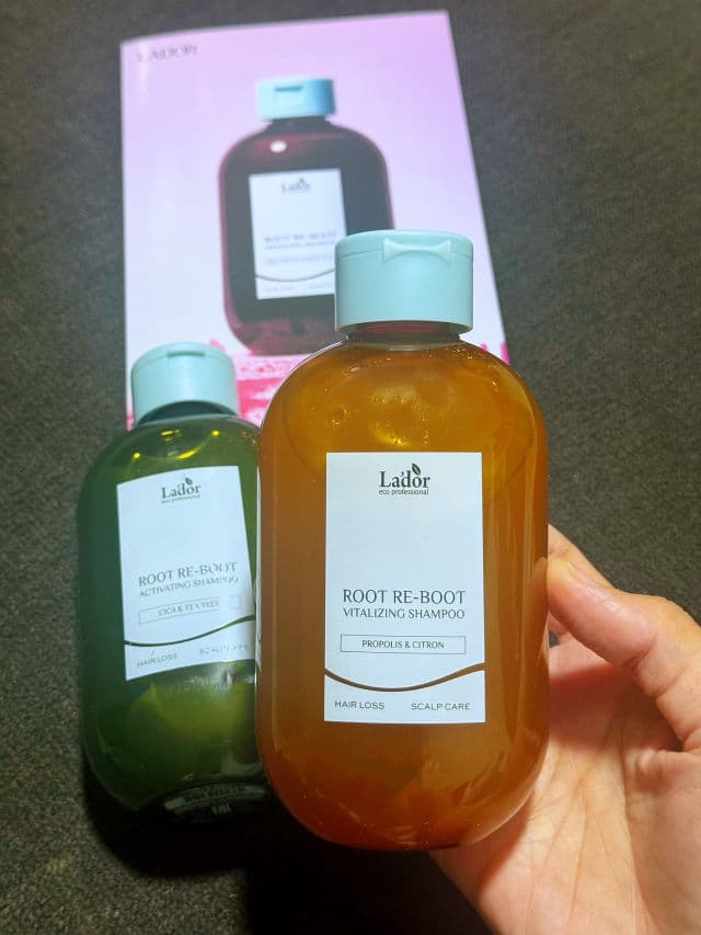 LADOR Root Re-boot Vitalizing Shampoo review photo by rhamhona