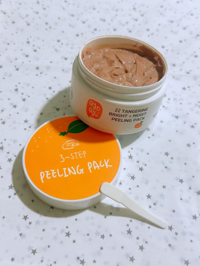 Qyo Qyo Tangerine Bright + Moist Peeling Pack review photo by rhamhona