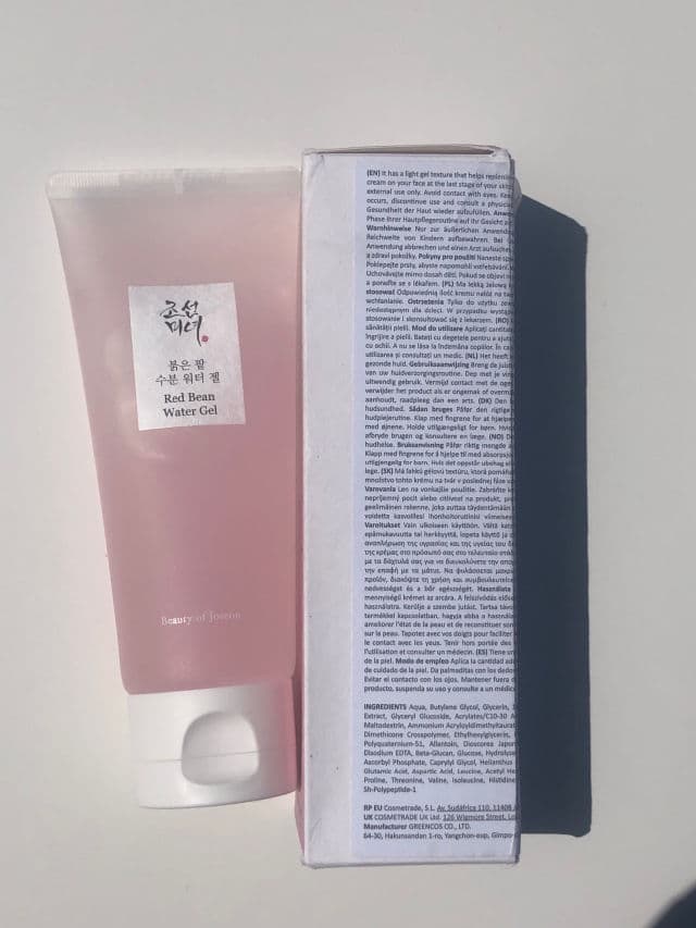 Red Bean Water Gel product review