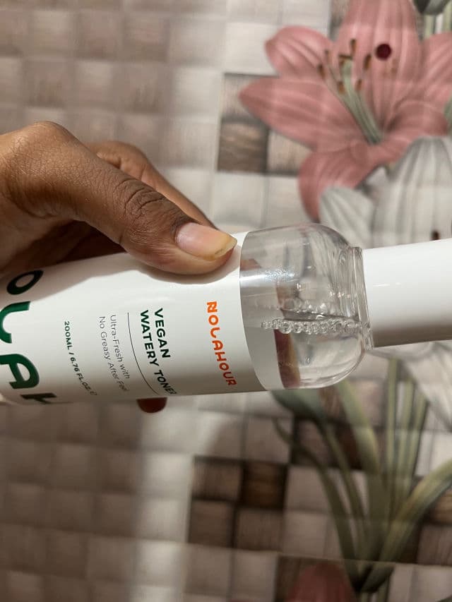 NolaHour Vegan Watery Toner review photo by Skin2ision