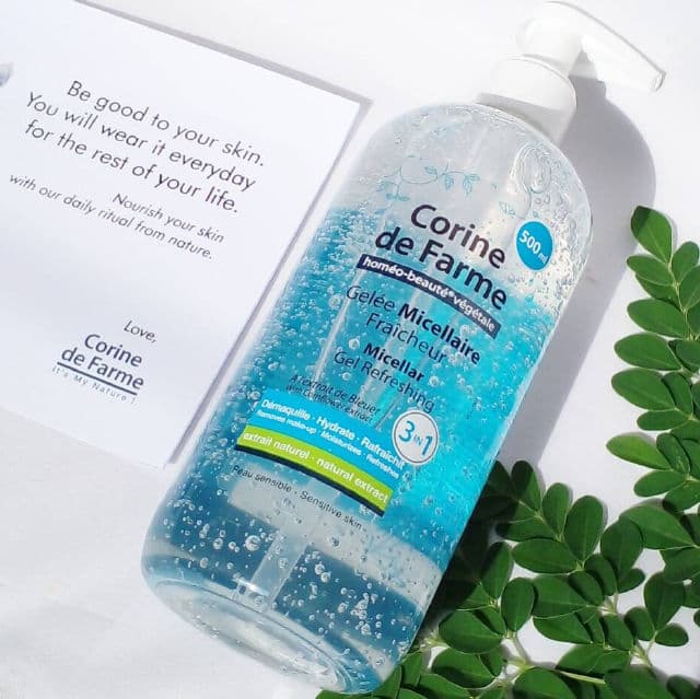Corine de Farme Micellar Gel Refreshing review photo by rineisme