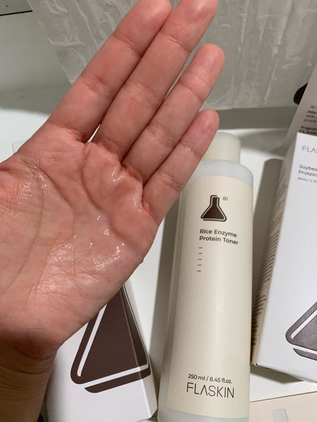 Flaskin Rice Enzyme Protein Toner review photo by AnjelicaBonya