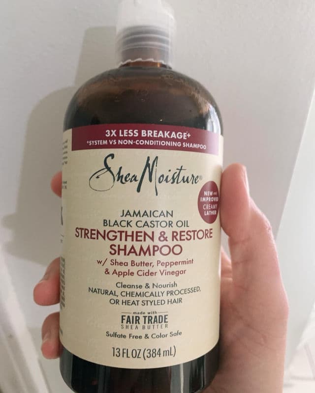 SheaMoisture Jamaican Black Castor Oil Strengthen & Restore Shampoo review photo by AnjelicaBonya
