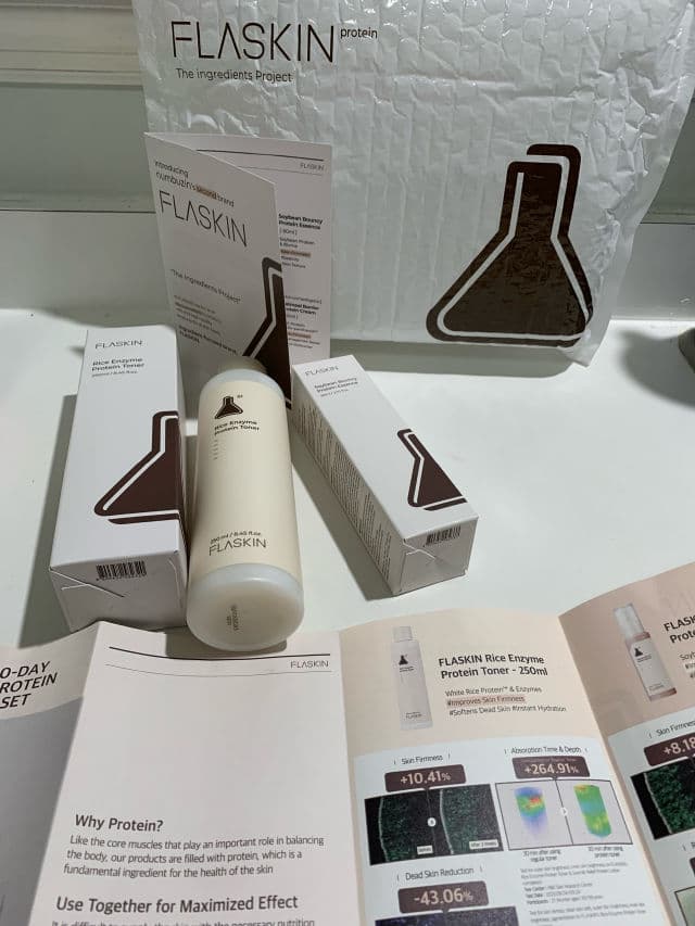 Flaskin Rice Enzyme Protein Toner review photo by AnjelicaBonya