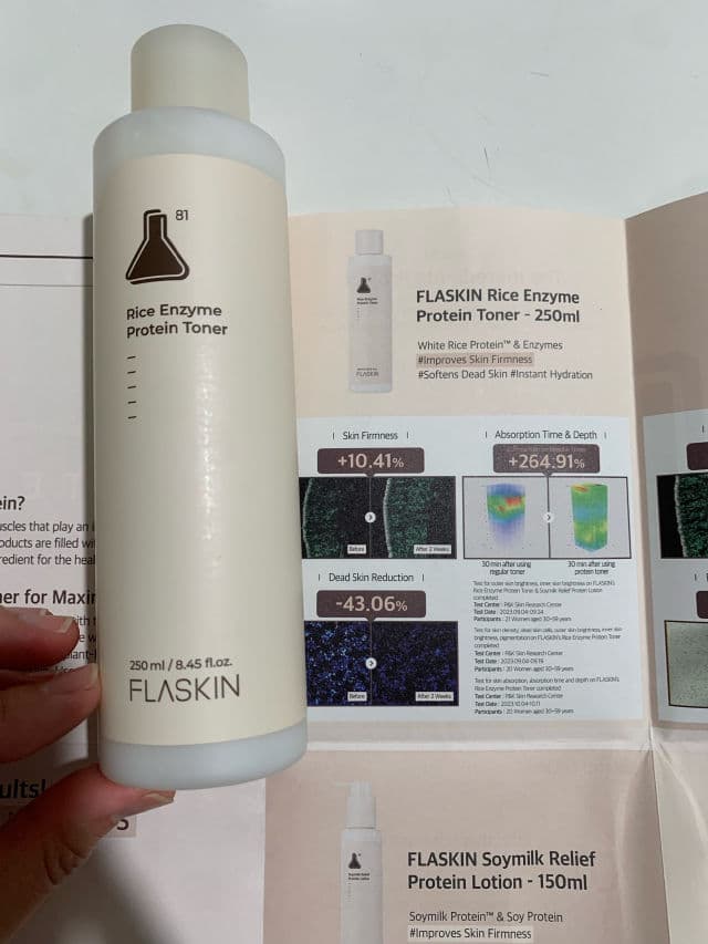 Flaskin Rice Enzyme Protein Toner review photo by AnjelicaBonya