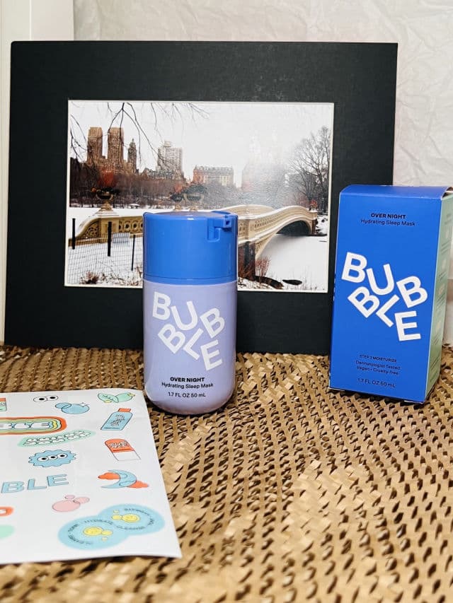 Bubble Over Night Hydrating Sleep Mask review photo by bonanza