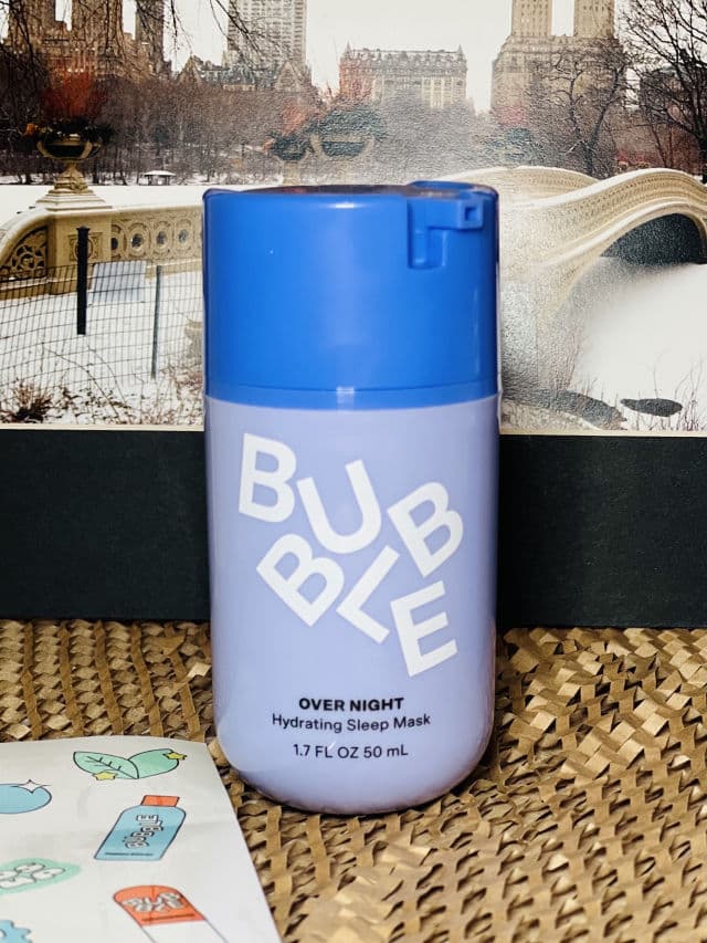 Bubble Over Night Hydrating Sleep Mask review photo by bonanza