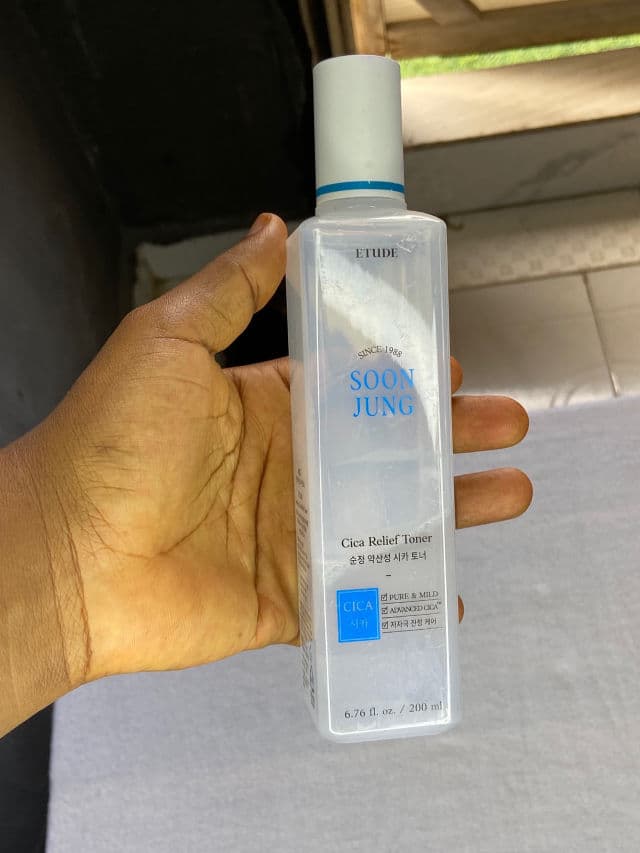 ETUDE SoonJung Cica Relief Toner review photo by Theskinstitution