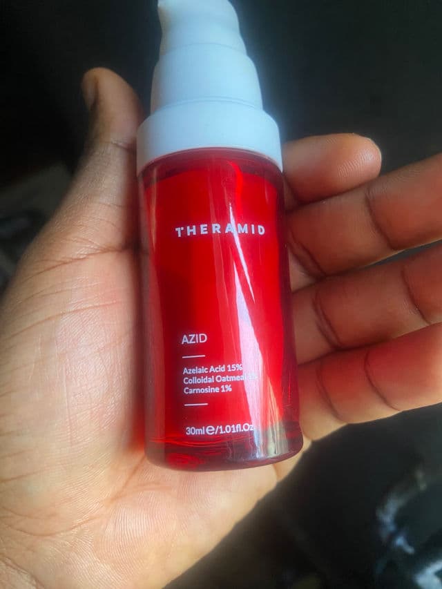 Theramid Azid review photo by Theskinstitution
