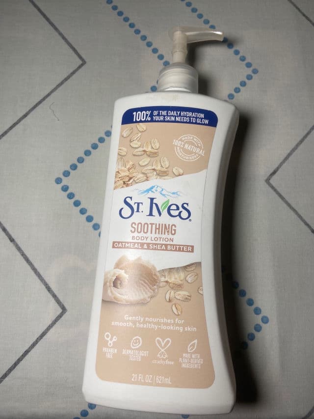 St. Ives Soothing Oatmeal and Shea Butter Body Lotion review photo by Theskinstitution