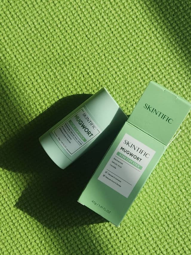 Skintific Mugwort Anti Pores & Acne Clay Mask Stick review photo by yoursvvalentine