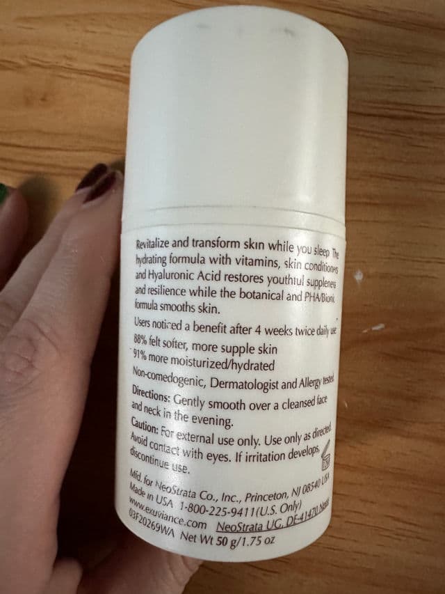 Exuviance Overnight Transformation Complex review photo by Apatton99