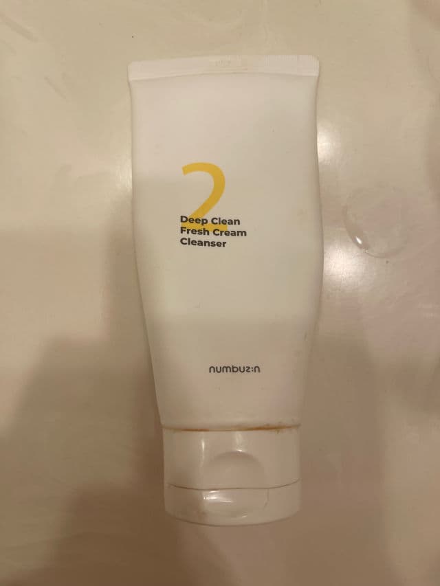 numbuzin No.2 Deep Clean Fresh Cream Cleanser review photo by freesialee