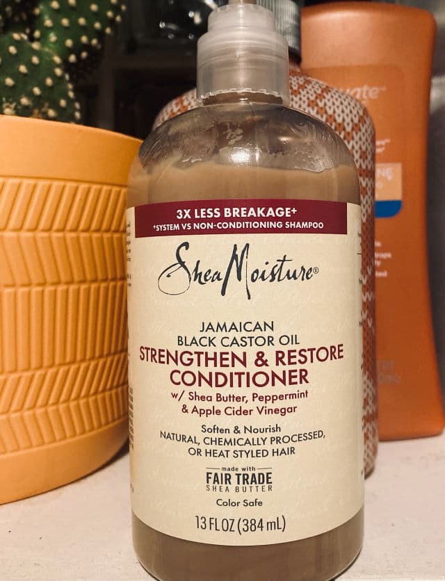 SheaMoisture Jamaican Black Castor Oil Rinse Out Conditioner review photo by fendiferreira