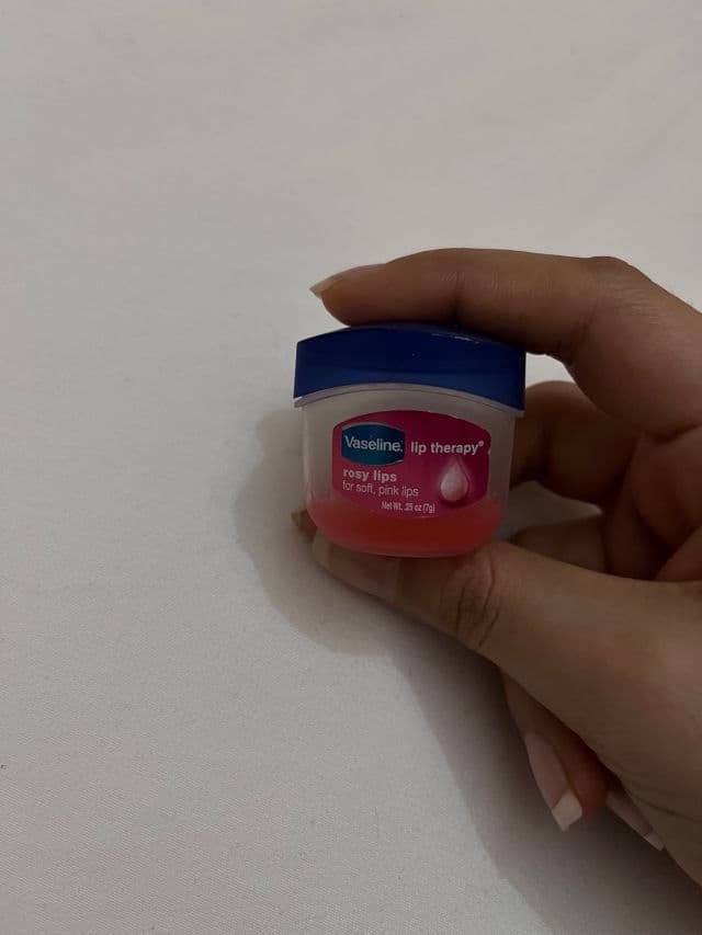 Vaseline Lip Therapy Rosy review photo by purrfectly