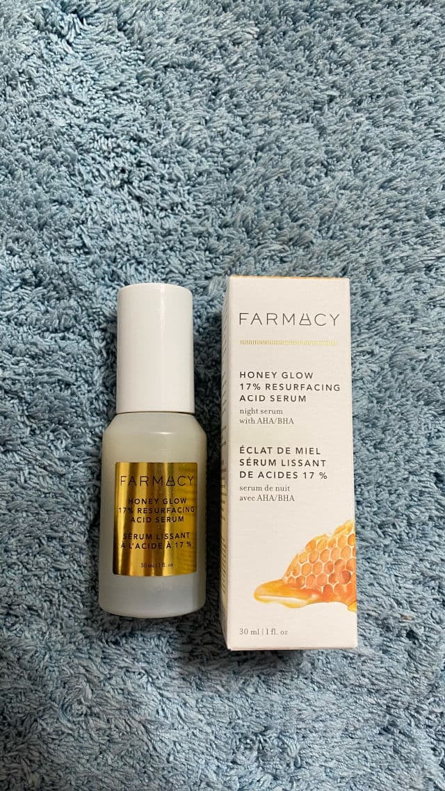 Farmacy Honey Glow 17% AHA + BHA Resurfacing Acid Serum review photo by Pekachik