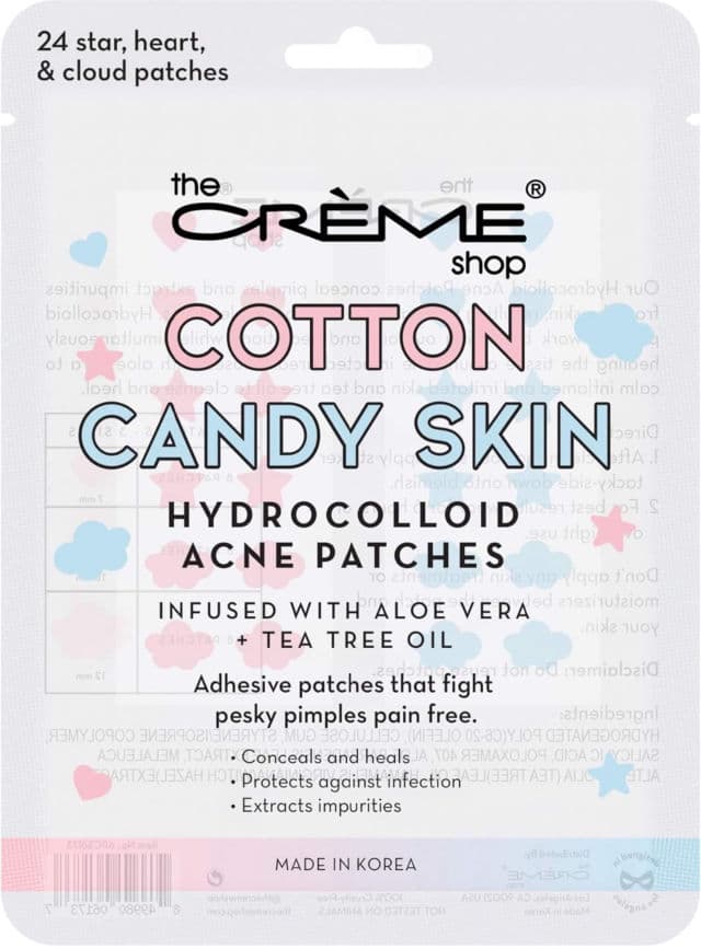 The Creme Shop Cotton Candy Skin - Hydrocolloid Acne Patches review photo by Liliia7