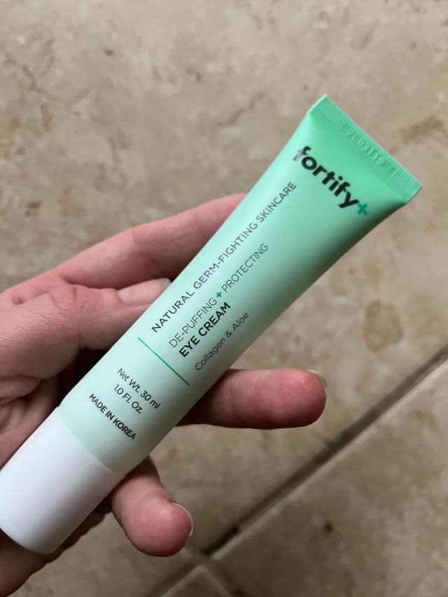 Fortify+ De-Puffing + Protecting Eye Cream review photo by ugcwithkp
