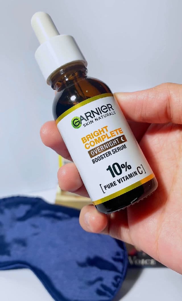 Garnier Vitamin C Brightening Night Serum review photo by UGCNINIA