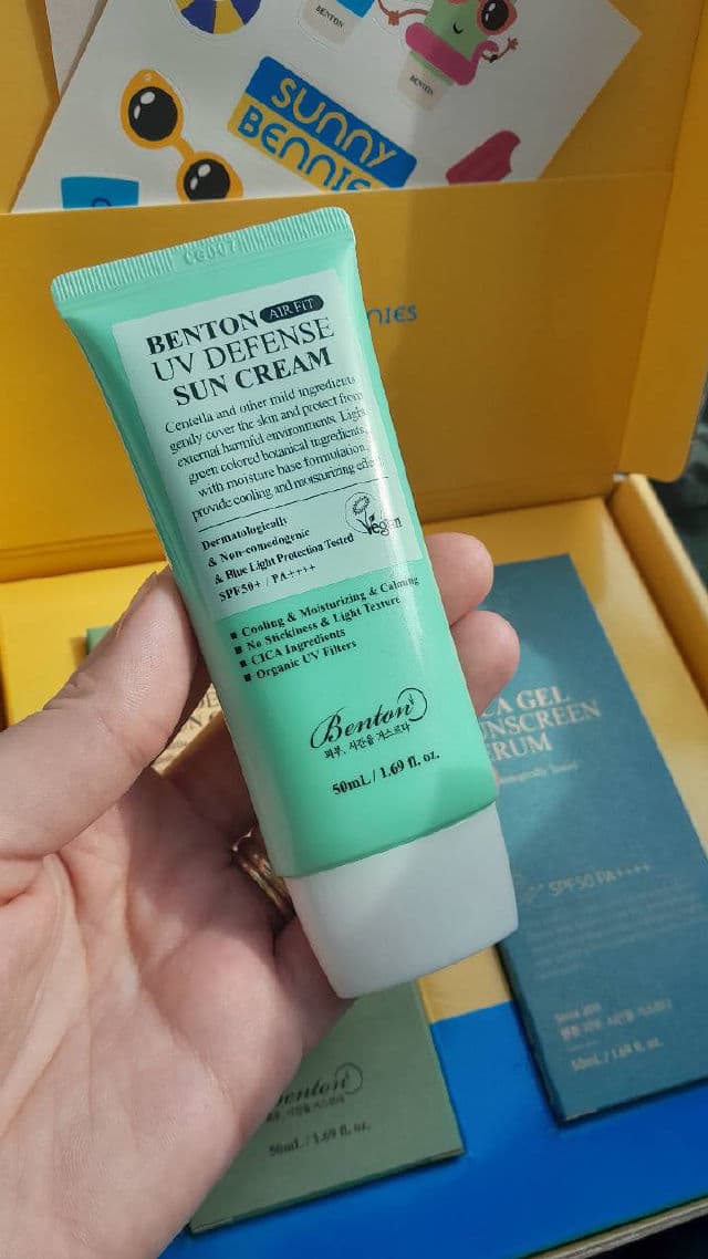 Cica Gel Sunscreen SPF50+ PA++++  product review