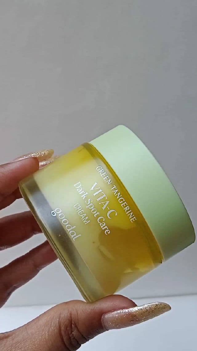 GOODAL Green Tangerine Vita C Dark Spot Care Cream review photo by tanii