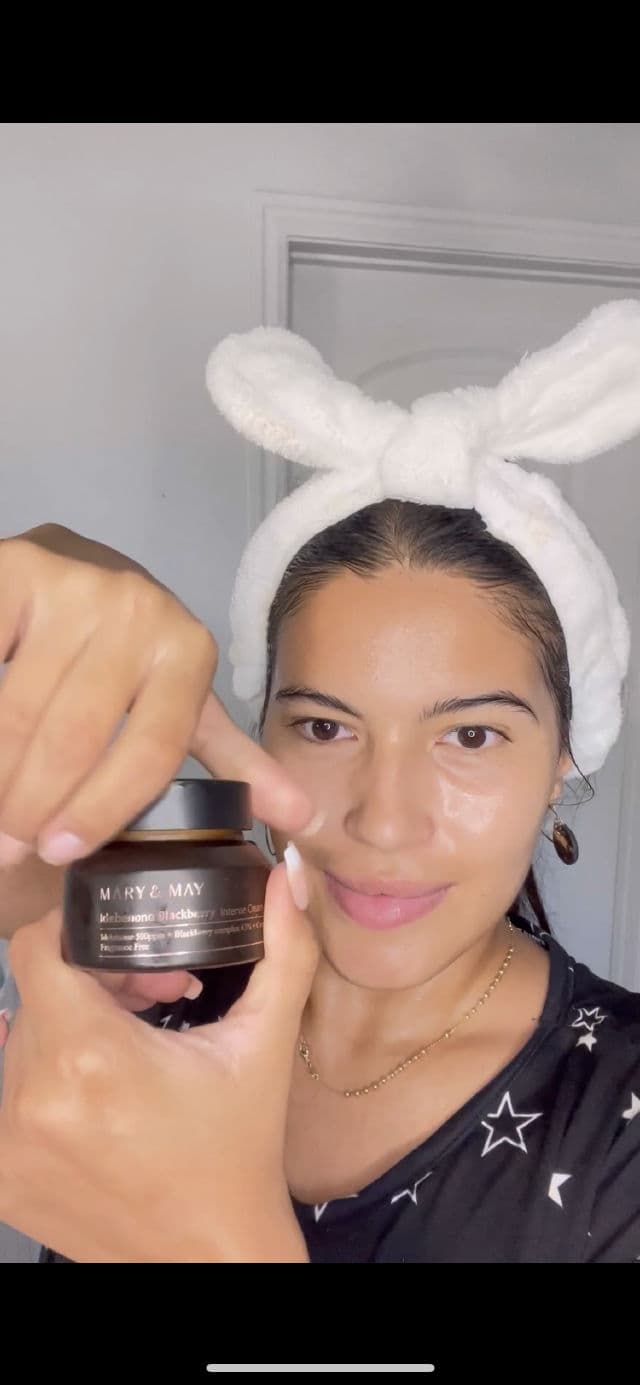 Mary&May Idebenone Blackberry Intense Cream review photo by CindyCuidaTuPiel