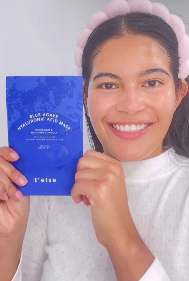 T'else Blue Agave Hyaluronic Acid Mask review photo by Alatinaandagolden