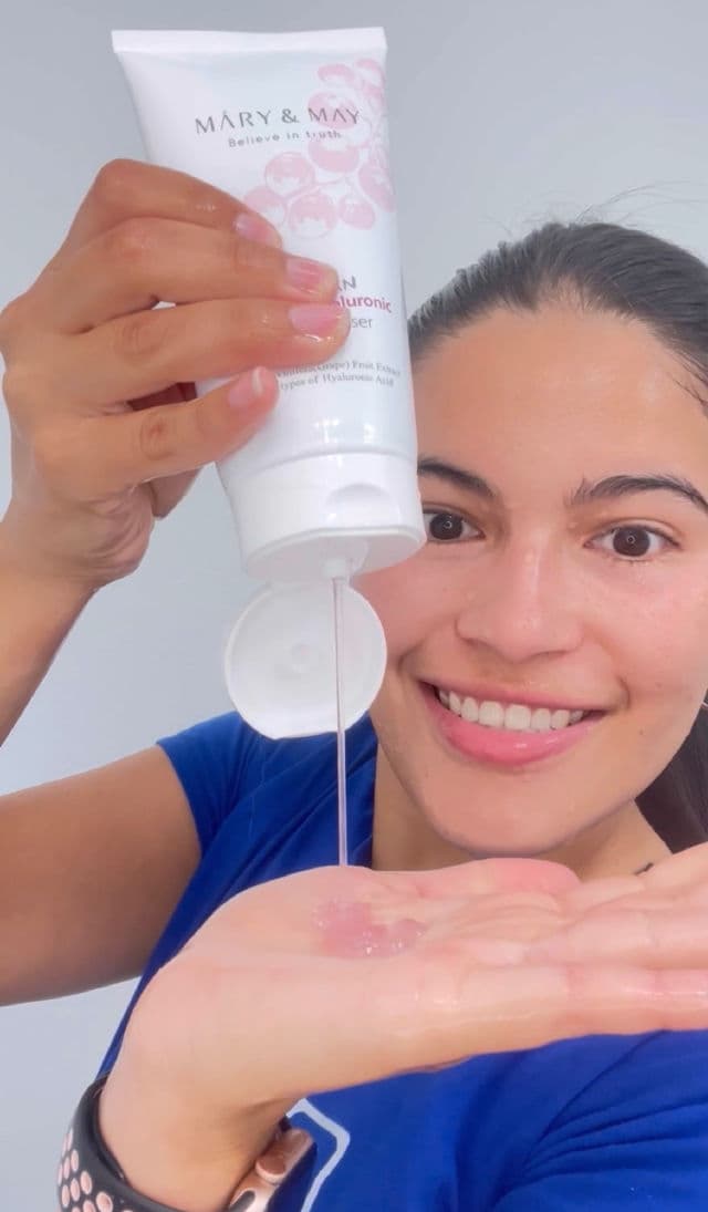 Mary&May Vegan Low pH Hyaluronic Gel Cleanser review photo by CindyCuidaTuPiel