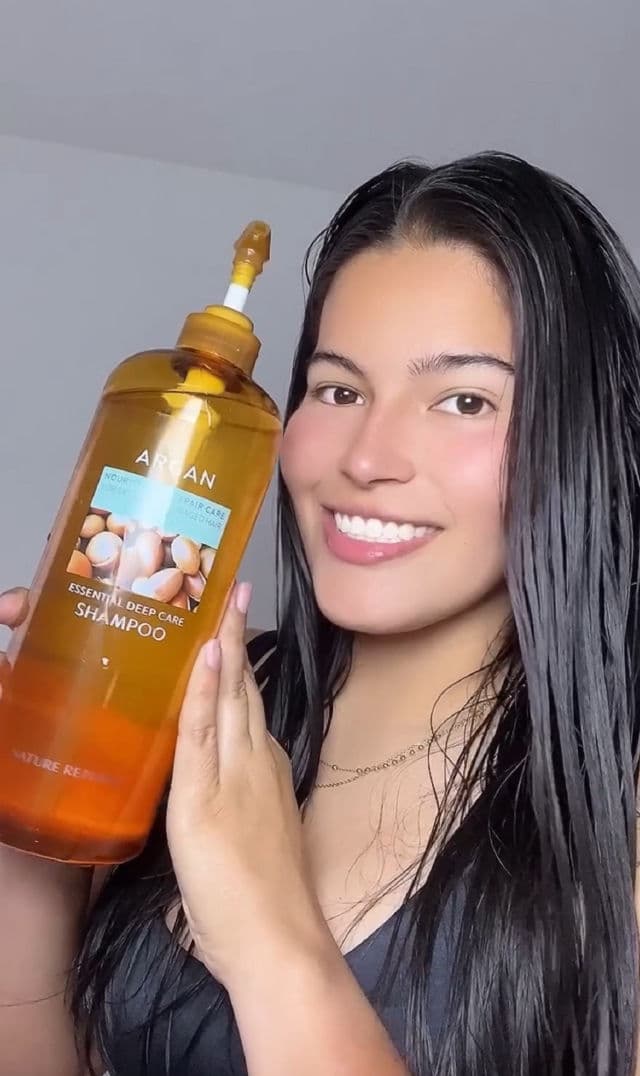 NATURE REPUBLIC Argan Essential Deep Care Shampoo review photo by Alatinaandagolden