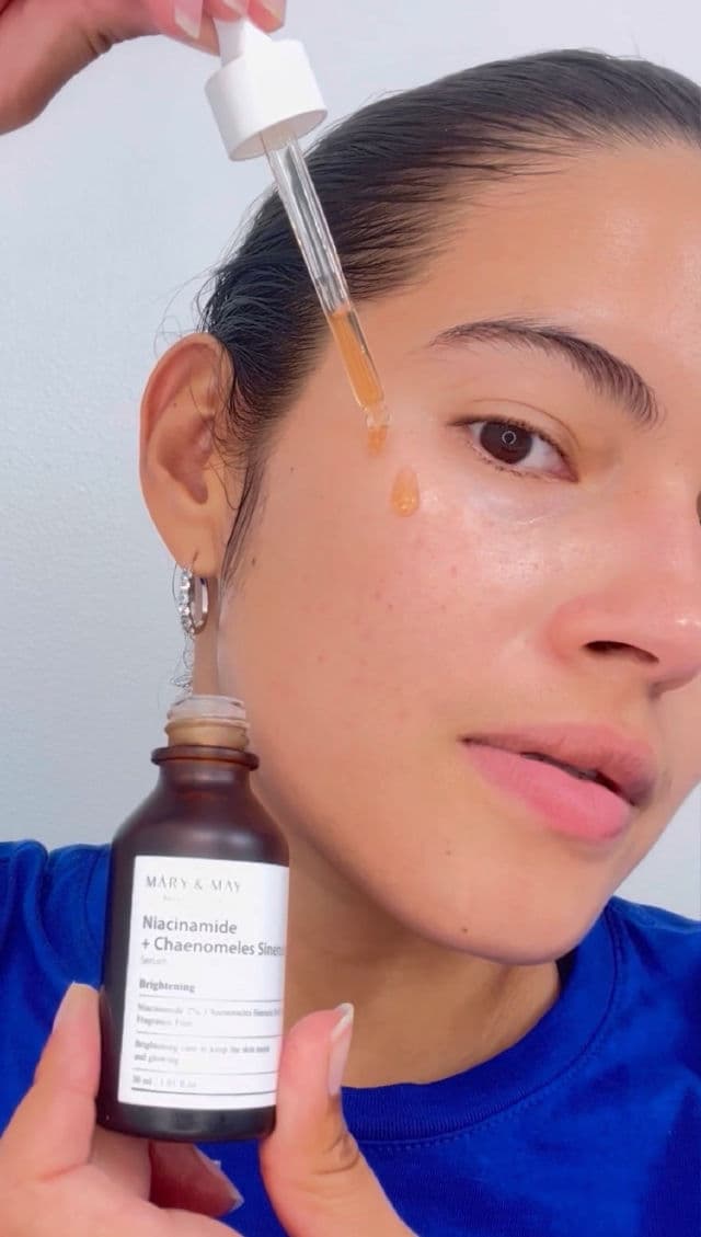 Mary&May Niacinamide + Chaenomeles Sinensis Serum review photo by CindyCuidaTuPiel